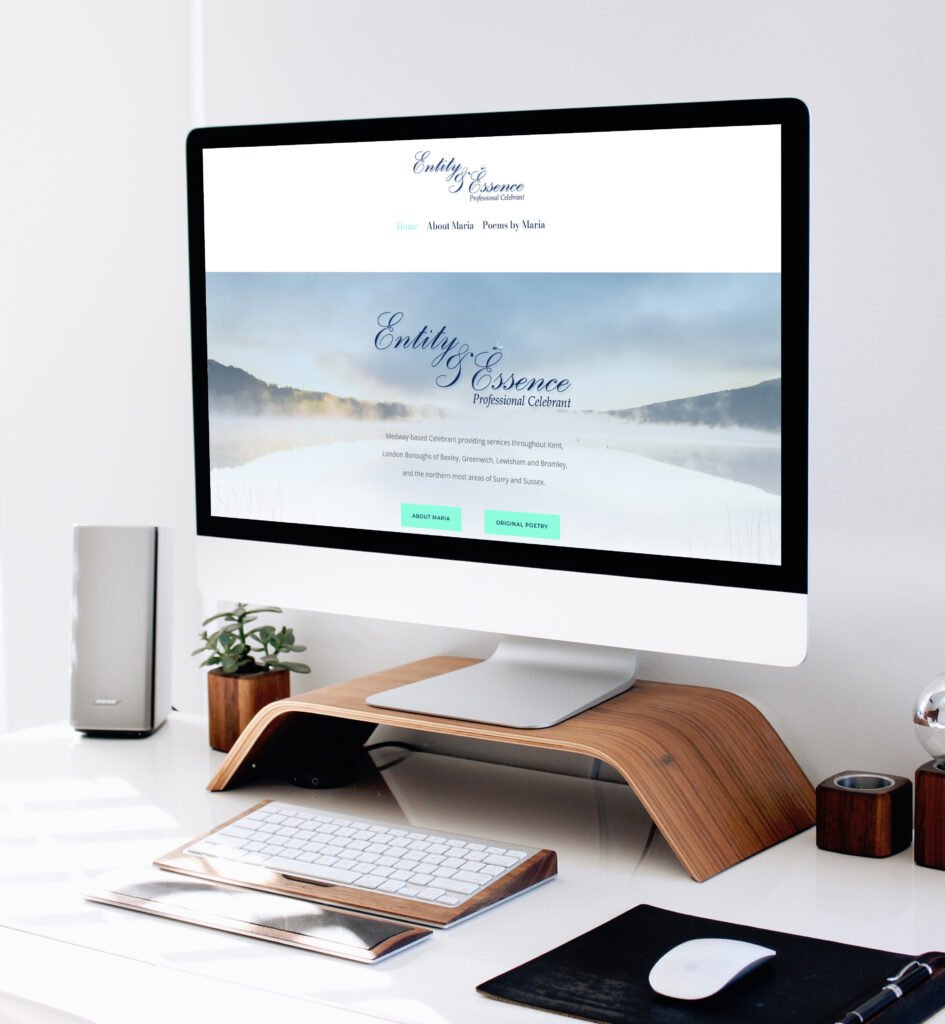Entity & Essence new website design