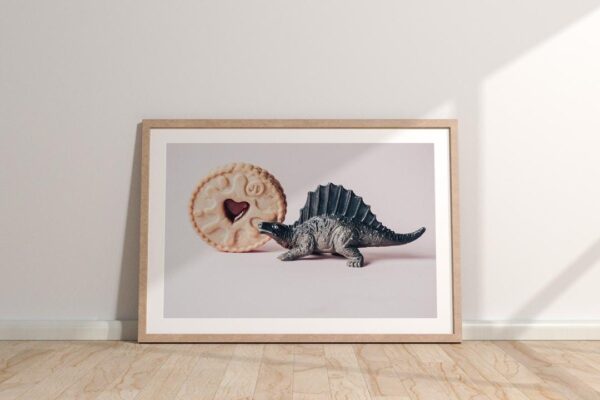 Jammie Dodger Dino Print – A3, A4 & A5 | Premium Quality Professional Print