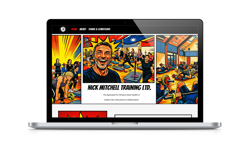 Nick Mitchell training Somerset